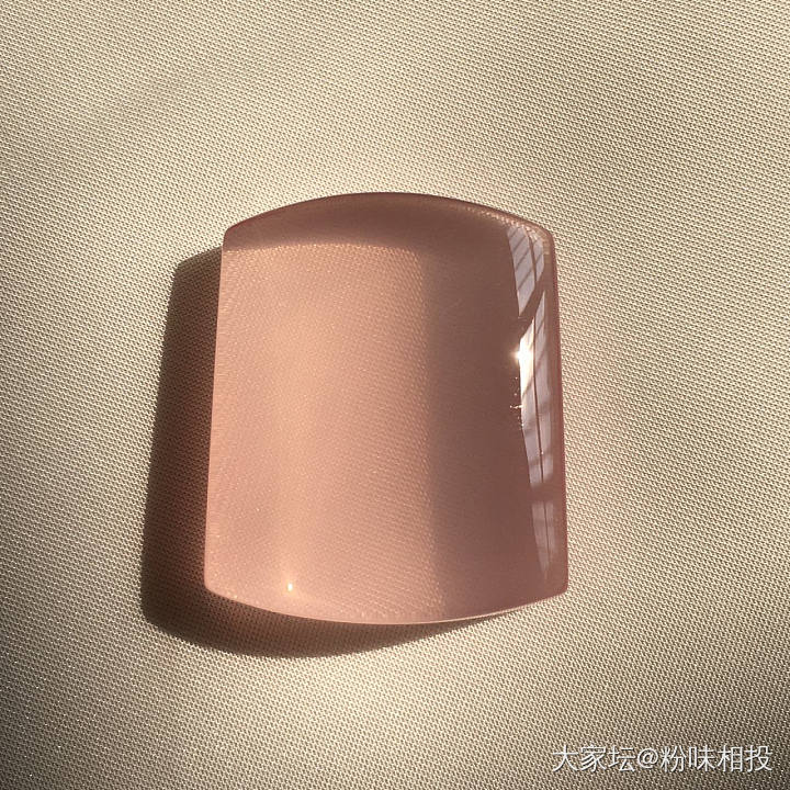 粉晶平安无事牌_水晶