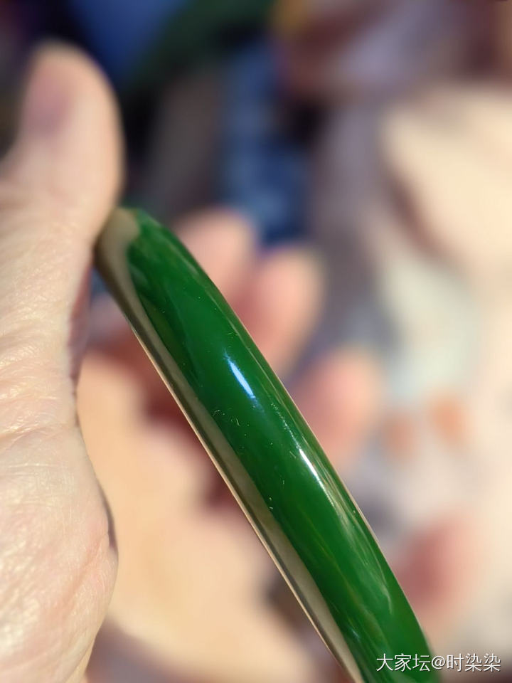 如果我秀了这个啤酒瓶子底儿阁下当如何应对？_碧玉手镯和田玉