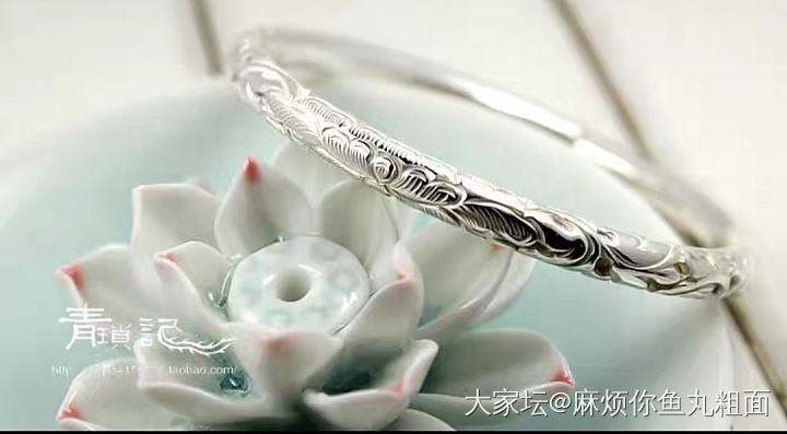 满圈雕花的镯子选哪只_手镯银
