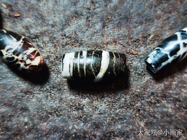 突发奇想凑条4000岁石头项链_玉髓玛瑙文玩
