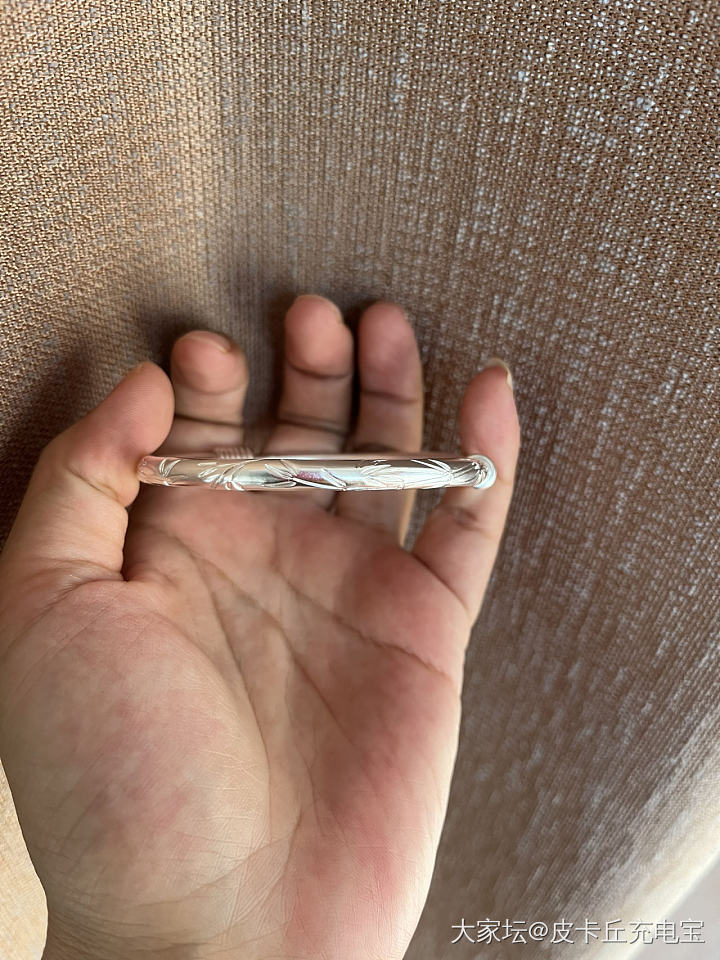 竹推_手镯银