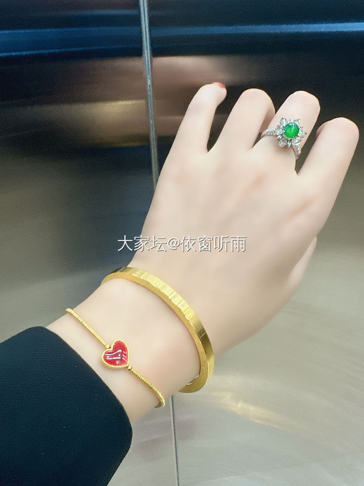 校长家的筷子赶在喝喜酒前一天到货咯，甚是满意_福利社手镯金