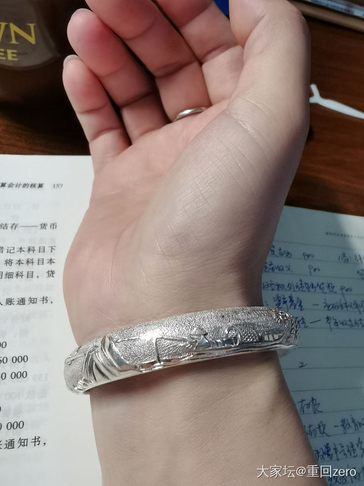 银镯打卡day10_手镯银