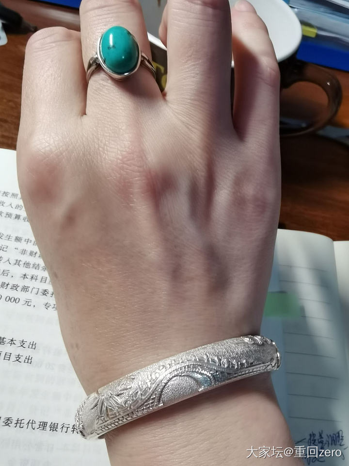 银镯打卡day10_手镯银
