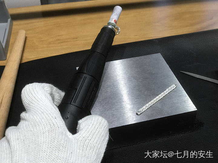 自己编了个戒指～_戒指银