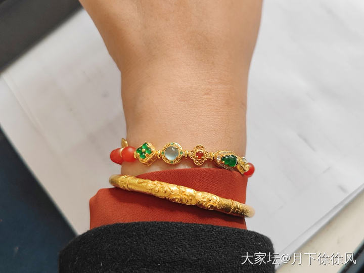 突袭检查🧐今天的左右手_手饰银金