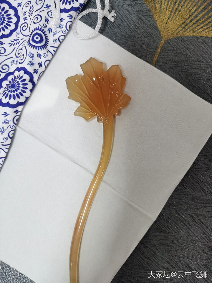 羊角发簪  二_牙骨角簪子