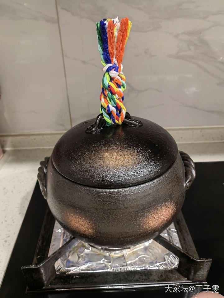因为一个小辫子买了一口锅。因为天天喝粥，所以什么都想试试。_木
