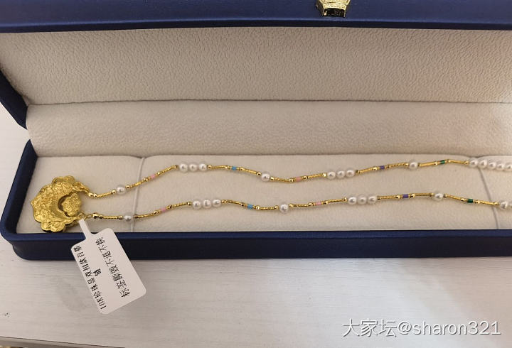 买来配牡丹锁的k金珍珠链子，要不要退？_K金