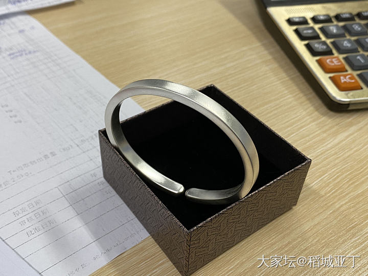 饶记的卡福银手镯_匠人手镯银