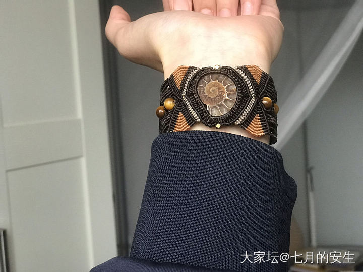 很特别的macrame手绳_编绳