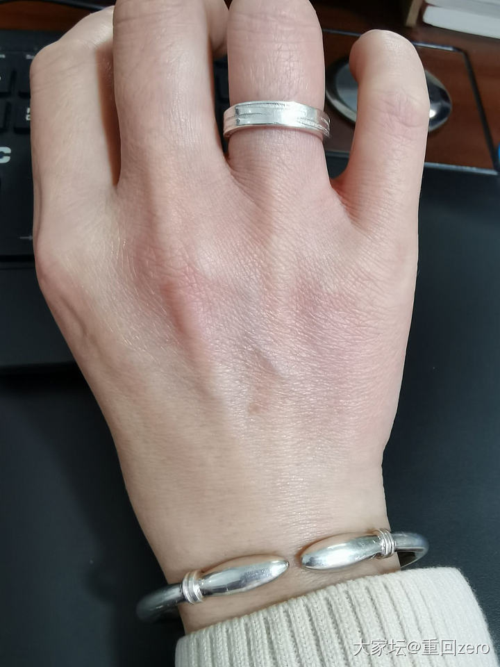 银镯打卡之day29_手镯银