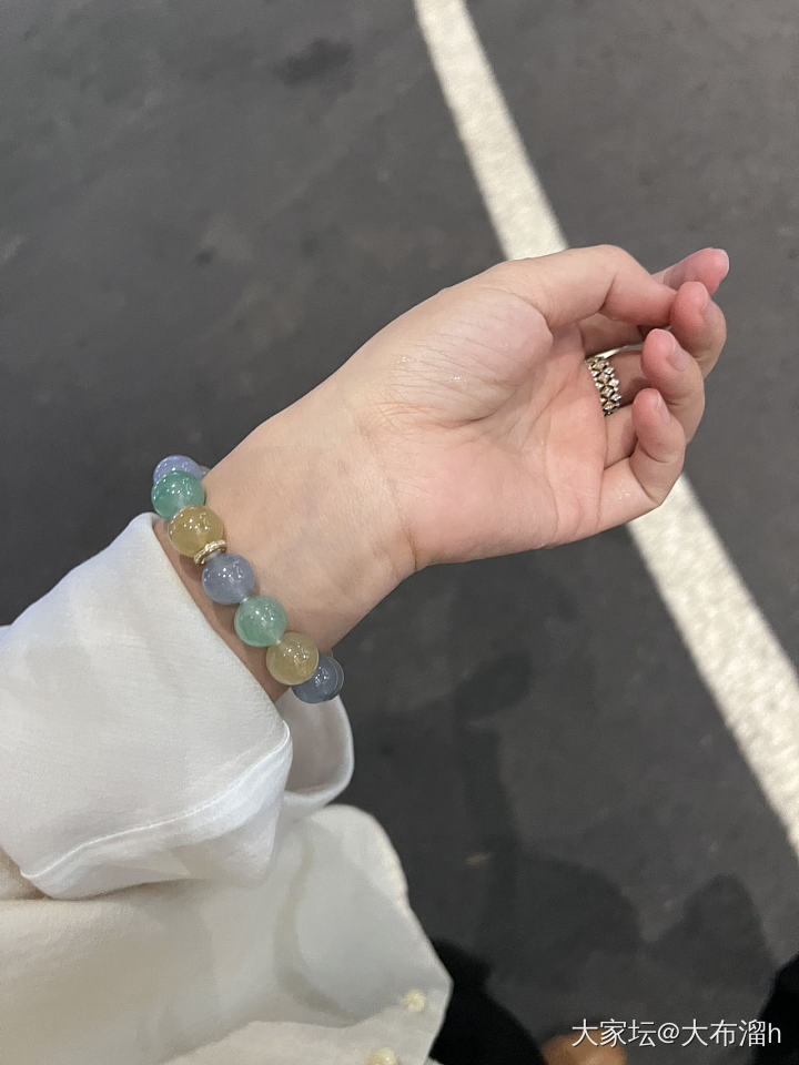 彩色珠合集_珠串翡翠