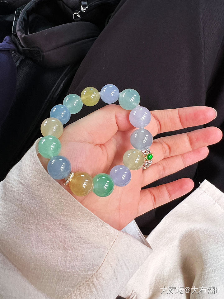 彩色珠合集_珠串翡翠