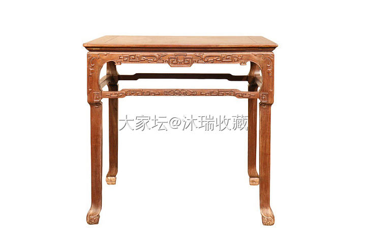 旧藏•黄花梨龙纹方桌_木器