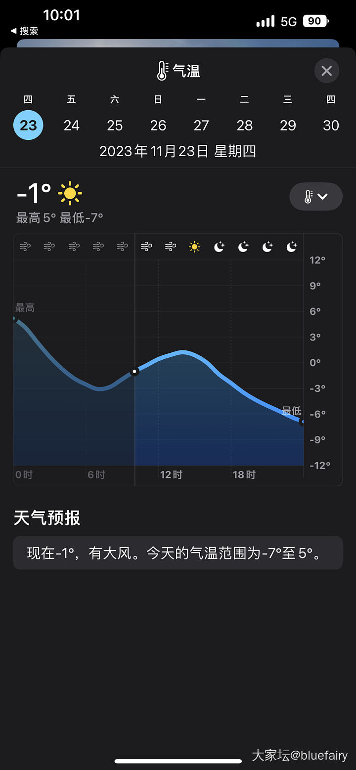 今天北京大降温了_金