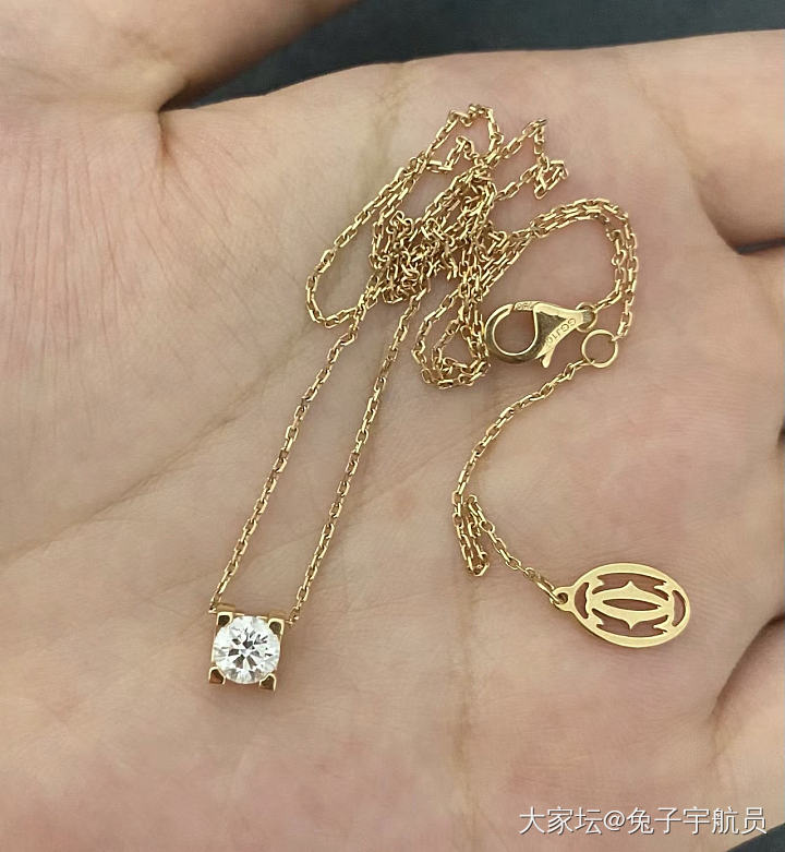 卡家牛头款项链_钻石