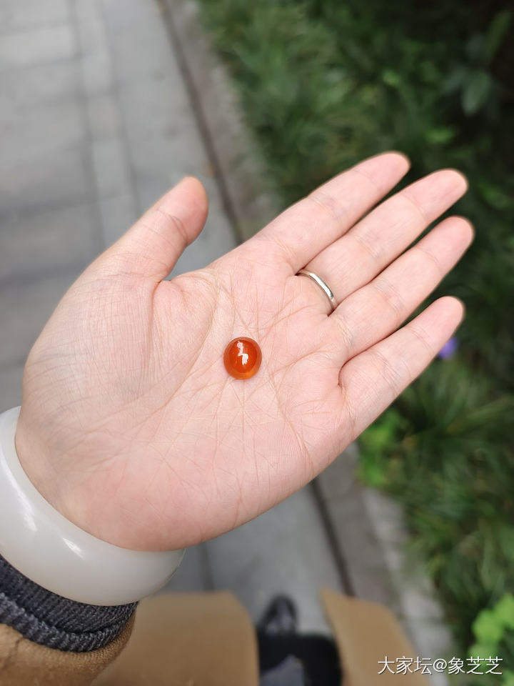 买了个小橘子——素面芬达_芬达石榴石彩色宝石