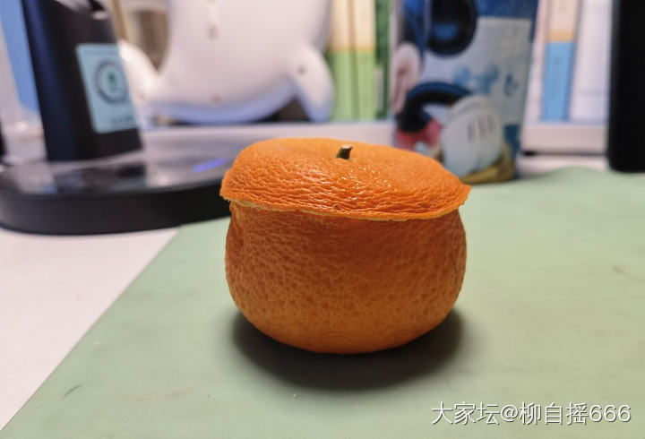 跟风做的橘皮收纳盒🍊_文玩