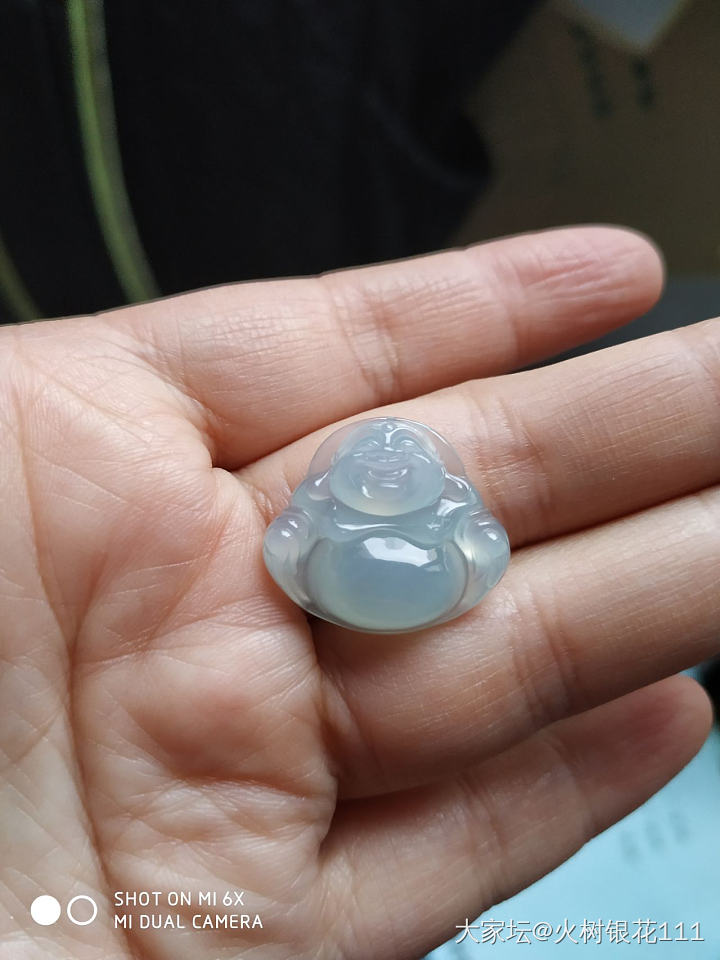 好纯的大肚佛佛_吊坠翡翠