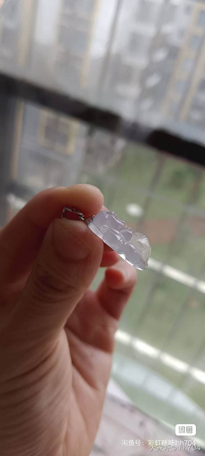 好纯的大肚佛佛_吊坠翡翠