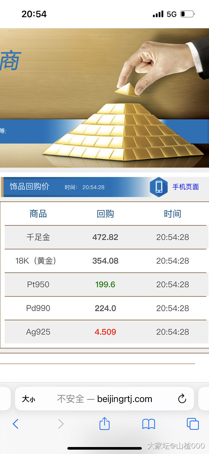为什么北京融通金的回收价总是比校长的低2块呢？_商户