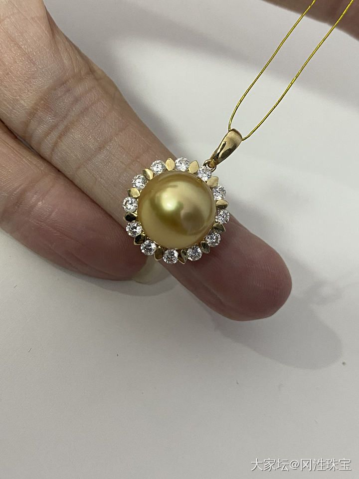 看看我的金珠，12/13mm_珍珠