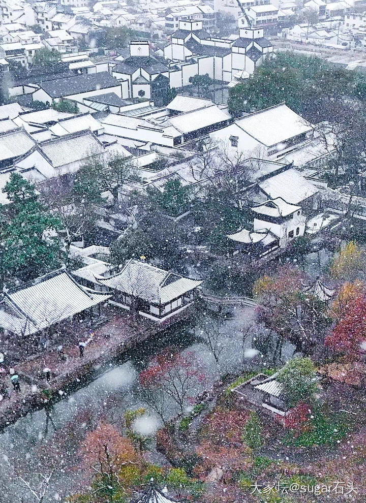苏城的初雪～_景色