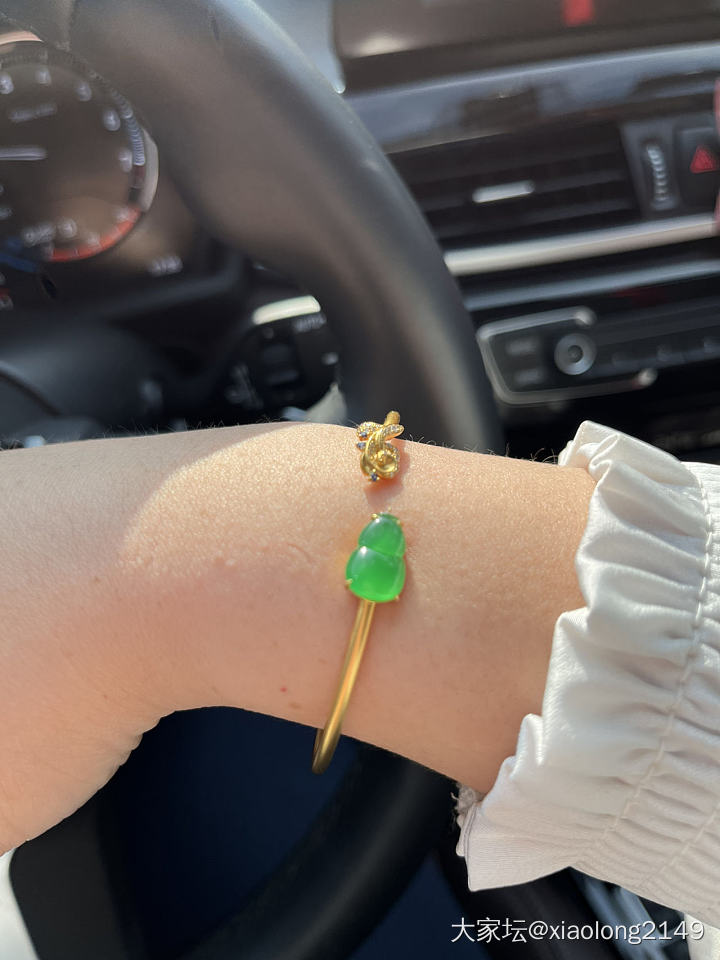 听说新年要戴葫芦_手镯翡翠