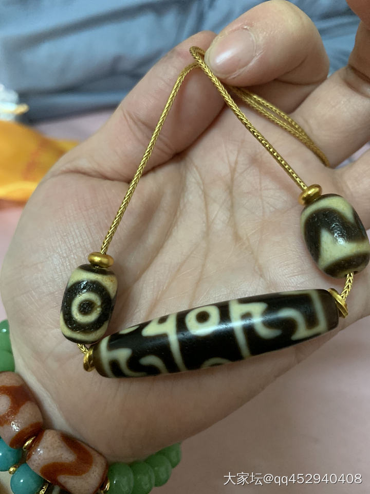 天珠_手工diy天珠