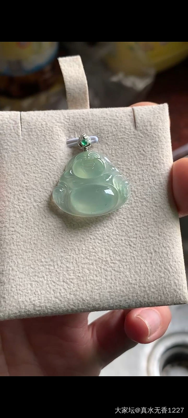 心爱的佛公终于是好了……_翡翠