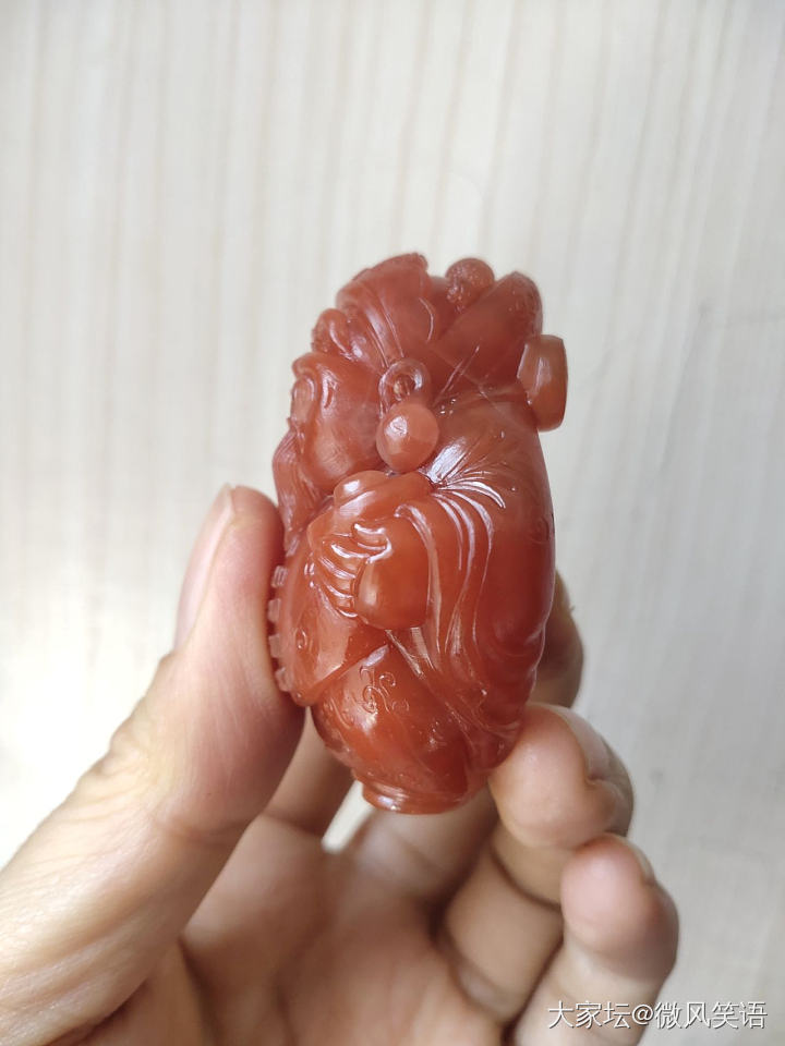 红红火火财神到_文玩