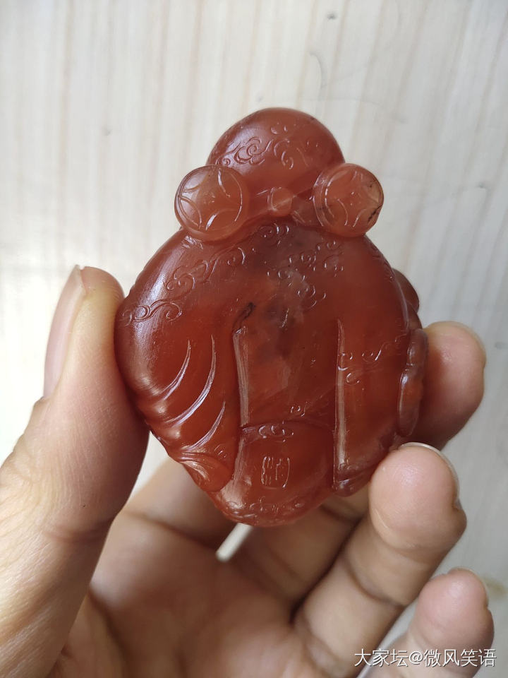 红红火火财神到_文玩