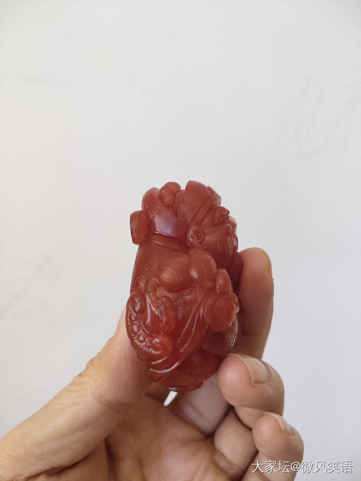 红红火火财神到_文玩