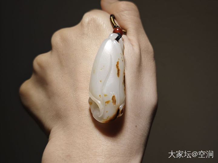 队友生日，他的礼物我就笑纳了_文玩和田玉