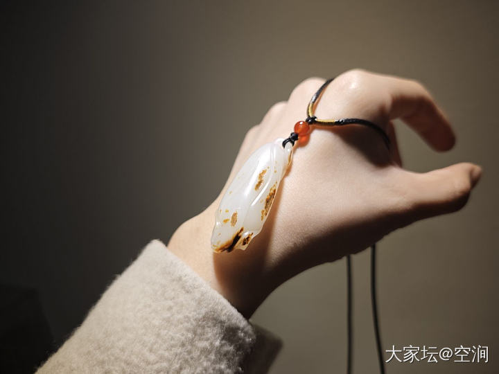 队友生日，他的礼物我就笑纳了_文玩和田玉