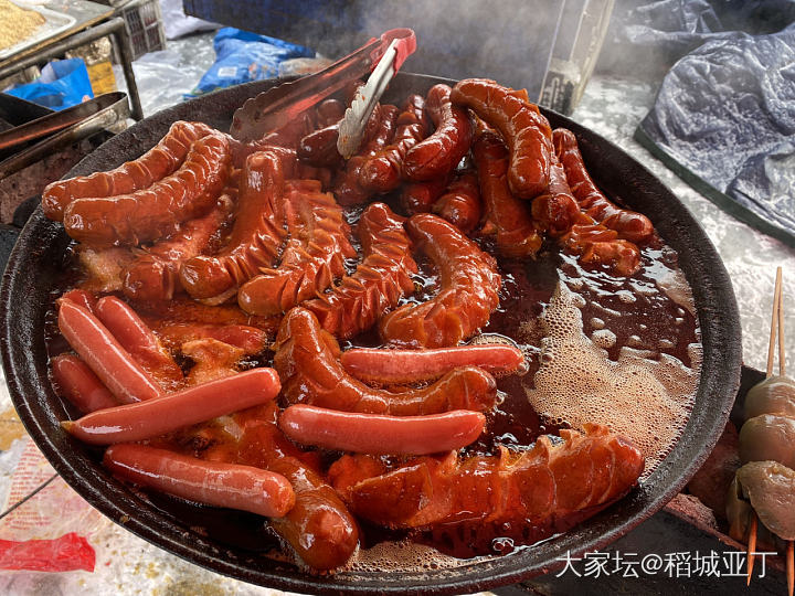 东北冬天赶集_美食闲聊生活