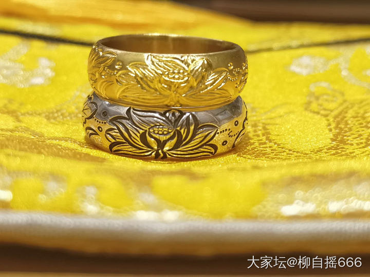 下班前收到快递，太太太…开心了！_戒指金