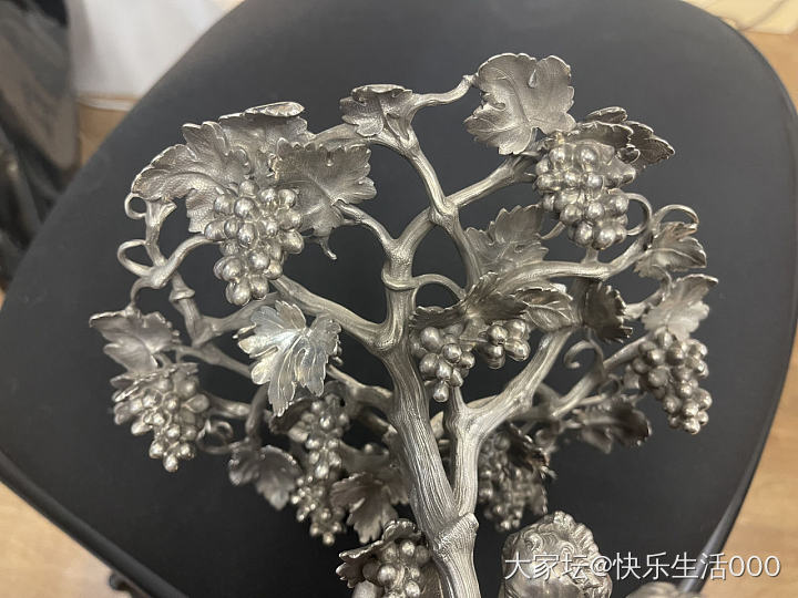 1787年英国古董银器，由著名的银行家族罗斯柴尔德家族收藏的纯银中央银器摆件。_西洋银器