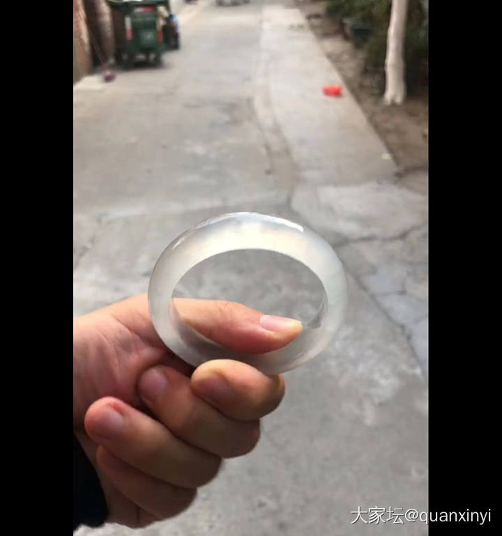 奥定家的镯子也太美了_商户翡翠