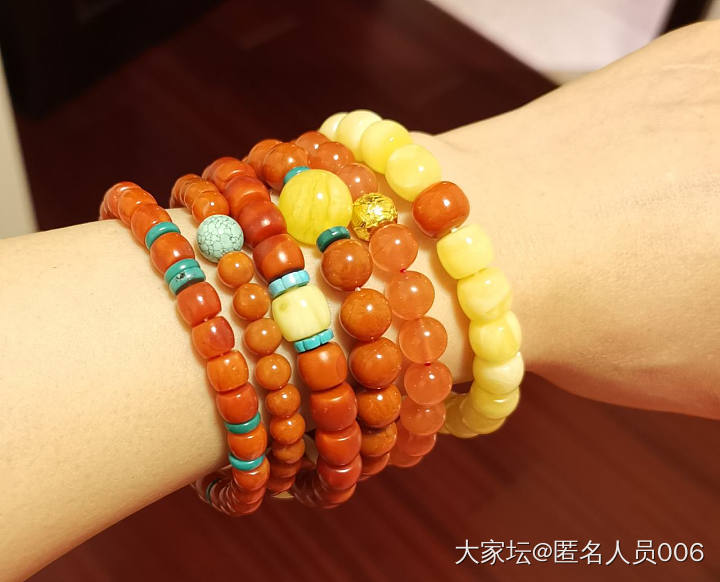 南红手串搭配_搭配南红