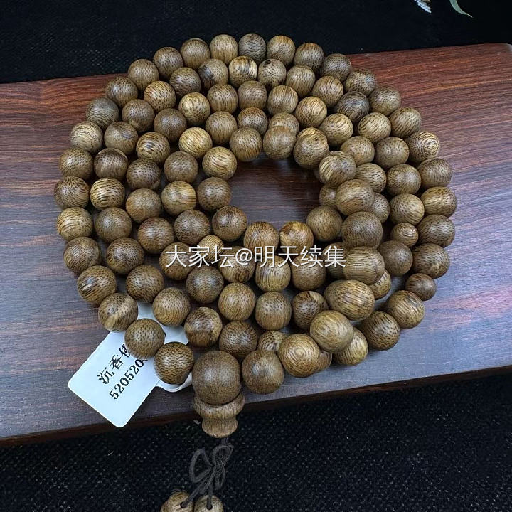 天然沉香手串_文玩