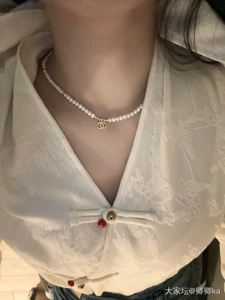 节后上班第一天你们戴了啥_珍珠