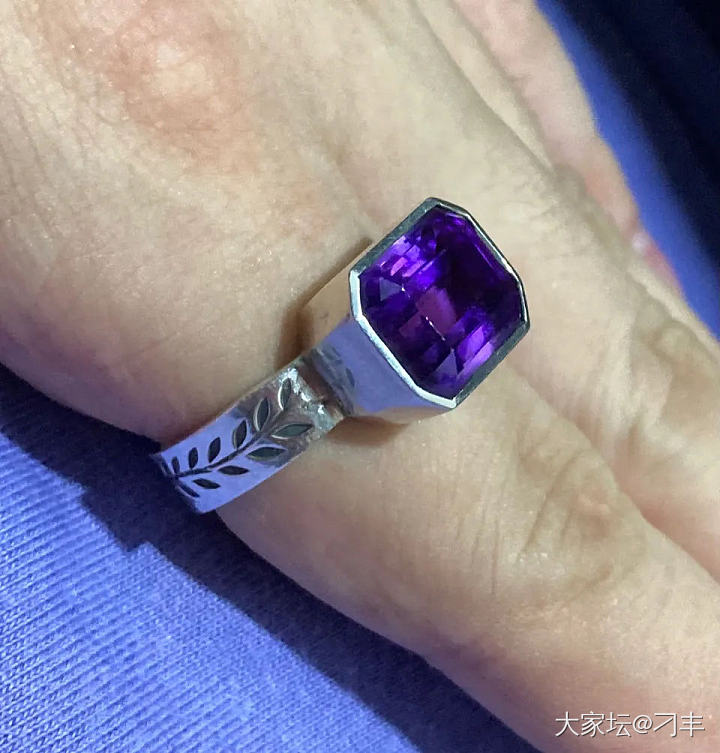 自己设计的紫水晶戒指_设计紫水晶