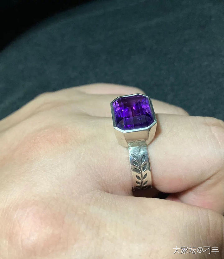 自己设计的紫水晶戒指_设计紫水晶