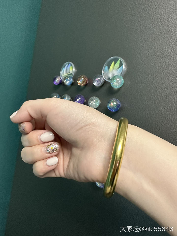 秀出你的百克胖_手镯金