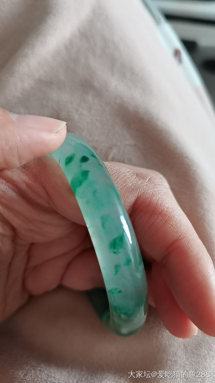眼拙，完全分不出来翡翠和独龙玉_玉石