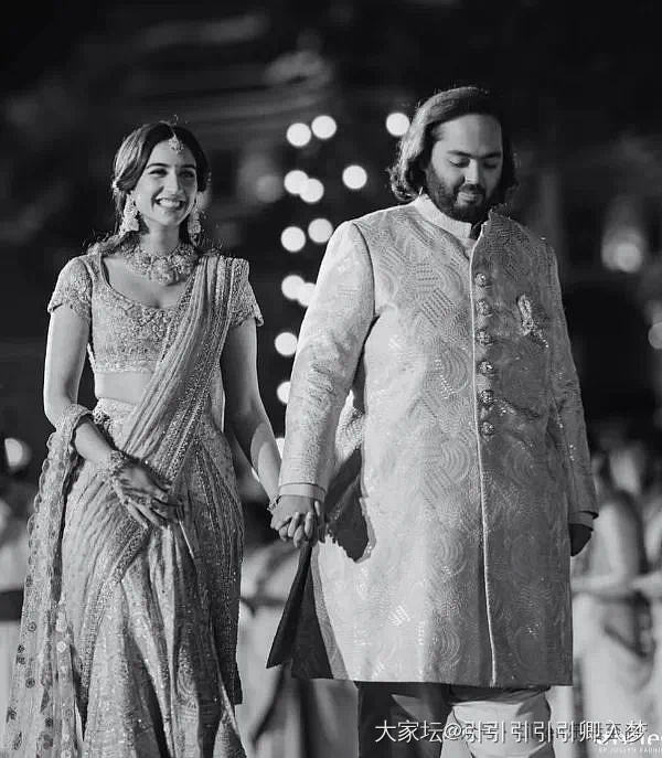 印度首都儿子的婚前派对，图片刚看的公众号保存的_娱乐八卦