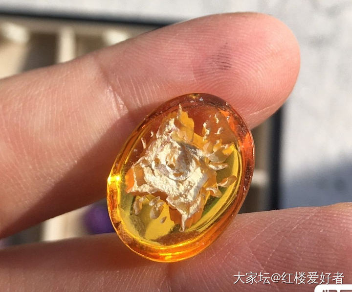 翡翠舒俱来碧玺大戒面亏转_翡翠