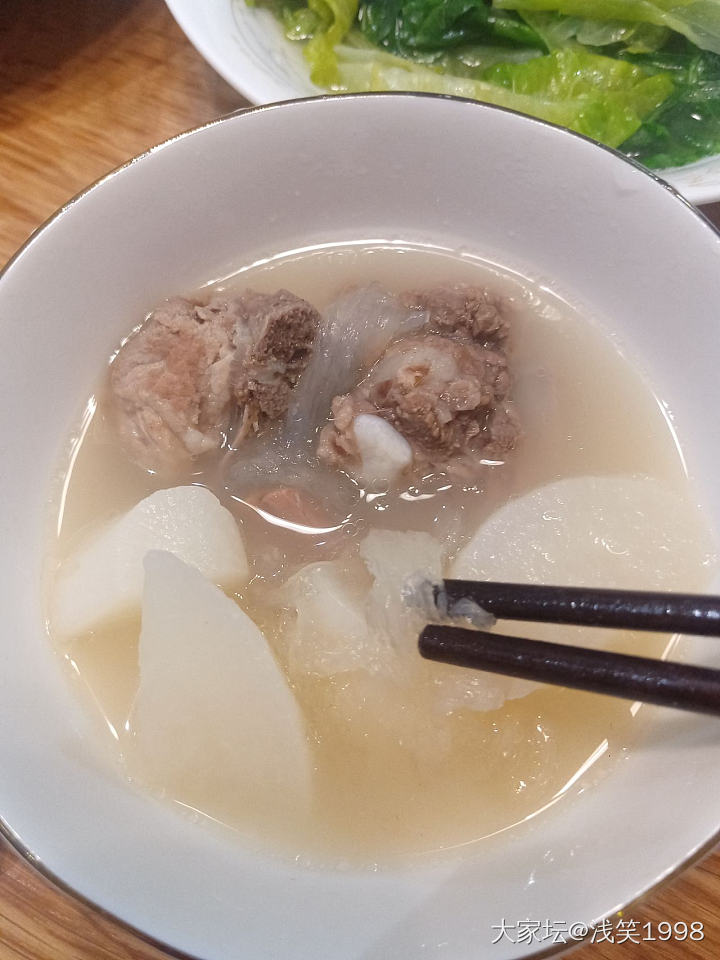 燕窝炖排骨？_美食